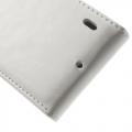 Кожаный Down flip чехол для Nokia Lumia 930 белый