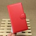 Купить Кожаный чехол книжка для Nokia Lumia 930 красный на Apple-Land.ru