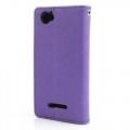 Купить Flip чехол для Sony Xperia M фиолетовый на Apple-Land.ru