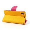 Flip чехол для Sony Xperia Z1 желтый Bubble Gum