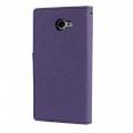 Купить Чехол книжка для Sony Xperia M2 Purple/Dark Blue на Apple-Land.ru