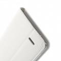 Кожаный чехол книжка для LG G3 белый