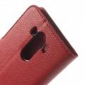 Чехол книжка для LG G3 красный