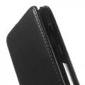Кожаный чехол флип для HTC Desire 210 черный