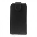 Кожаный чехол флип для HTC Desire 500 черный