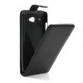 Купить Кожаный чехол флип для HTC Desire 601 черный на Apple-Land.ru