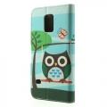 Купить Чехол книжка для Samsung Galaxy S5 mini Fancy Owl на Apple-Land.ru