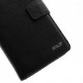Кожаный чехол книжка для Sony Xperia TX черный