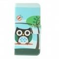 Чехол книжка для HTC One mini 2 Fancy Owl