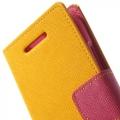 Кожаный чехол книжка для HTC One mini 2 Bubble Gum