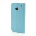 Купить Flip чехол книжка для HTC One M7 голубой на Apple-Land.ru