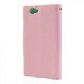 Чехол книжка для Sony Xperia Z1 Compact Pink/Cyan
