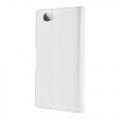 Купить Чехол книжка для Sony Xperia Z1 Compact белый на Apple-Land.ru