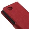 Чехол книжка для Sony Xperia Z1 Compact красный