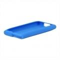 Купить Силиконовый чехол для Nokia Lumia 800 голубой на Apple-Land.ru