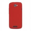 Купить Силиконовый чехол для HTC One S красный Full на Apple-Land.ru