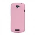 Купить Силиконовый чехол для HTC One S светло розовый Full на Apple-Land.ru