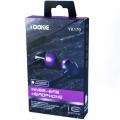 Купить Наушники гарнитура Yookie YK170 с микрофоном фиолетовые на Apple-Land.ru