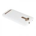 Купить Силиконовый чехол для ASUS Zenfone 2 Lazer (Laser) ZE550KL белый S-образный на Apple-Land.ru