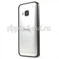 Купить Металлический бампер для HTC One M9 чёрный на Apple-Land.ru