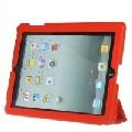 Купить Двухсторонний чехол с функцией Smart Cover для iPad красный на Apple-Land.ru