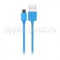 Купить Оригинальный Micro USB кабель REMAX синий 1м на Apple-Land.ru