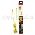 Купить Оригинальный Micro USB кабель REMAX желтый 1м на Apple-Land.ru