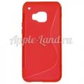 Купить Силиконовый чехол для HTC One M9 красный на Apple-Land.ru