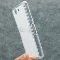 Купить Силиконовый чехол для Sony Xperia Z3 Compact прозрачный-белый FlexiShield на Apple-Land.ru