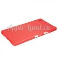 Купить Силиконовый чехол для Sony Xperia Z1 красный матовый на Apple-Land.ru