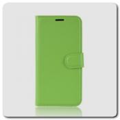 Купить Чехол Книжка Book Wallet с Визитницей и Кошельком для Samsung Galaxy A10 Зеленый на Apple-Land.ru