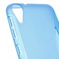 Силиконовый чехол для HTC Desire 820 синий
