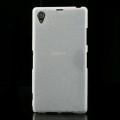 Силиконовый чехол для Sony Xperia Z1 белый Shine