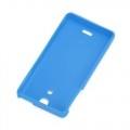 Силиконовый чехол для Sony Xperia ZR голубой