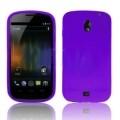 Купить Силиконовый чехол для Samsung Galaxy Nexus фиолетовый на Apple-Land.ru