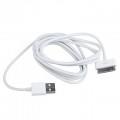 Купить USB data кабель белый 1 м на Apple-Land.ru