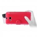 Смарт флип чехол книжка для HTC One M8 Nillkin Fresh View Case - красный