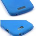 Силиконовый чехол для HTC One S синий
