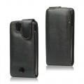 Купить Кожаный чехол для Sony Ericsson Xperia Ray черный на Apple-Land.ru