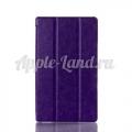Купить Кожаный чехол для Sony Xperia Z3 Tablet compact - фиолетовый на Apple-Land.ru