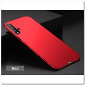 Матовый Ультратонкий Пластиковый Mofi Чехол для Huawei Honor 20 Красный