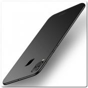 Матовый Ультратонкий Пластиковый Mofi Чехол для Samsung Galaxy A30 / Galaxy A20 Черный