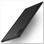 Купить Матовый Ультратонкий Пластиковый Mofi Чехол для Samsung Galaxy Note 10 Черный на Apple-Land.ru