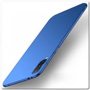 Купить Матовый Ультратонкий Пластиковый Mofi Чехол для Xiaomi Mi A3 Синий на Apple-Land.ru
