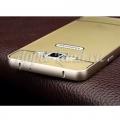 Металлический чехол для Samsung Galaxy A3 золотой