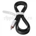 Купить Плоский магнитный Micro USB кабель черный 1.2м на Apple-Land.ru
