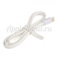 Купить Плоский магнитный Micro USB кабель белый 1.2м на Apple-Land.ru