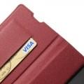 Чехол книжка флип для Sony Xperia Z1 красный MercuryCaseOn
