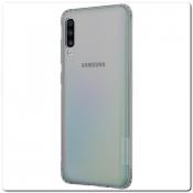 Нескользящий Чехол Nillkin Nature для Мобильного Телефона Samsung Galaxy A70 Серый