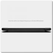 Nillkin Qin Искусственно Кожаная Чехол Книжка для Xiaomi Mi A3 Черный